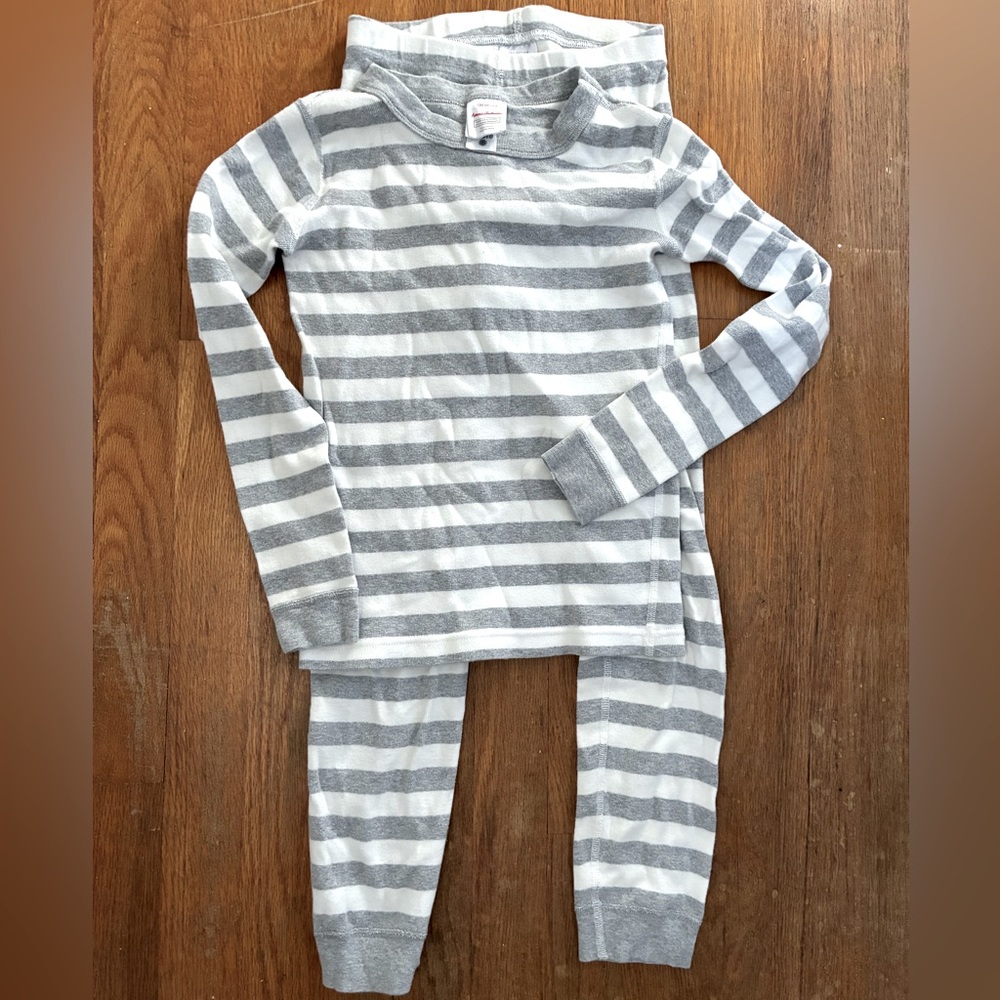 Hanna Andersson striped long johns 8